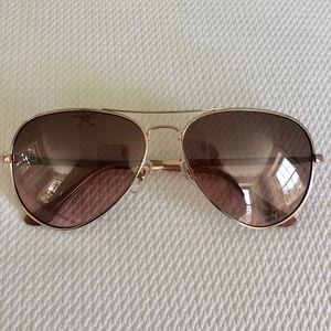 Ann Taylor Rose Gold Aviators
